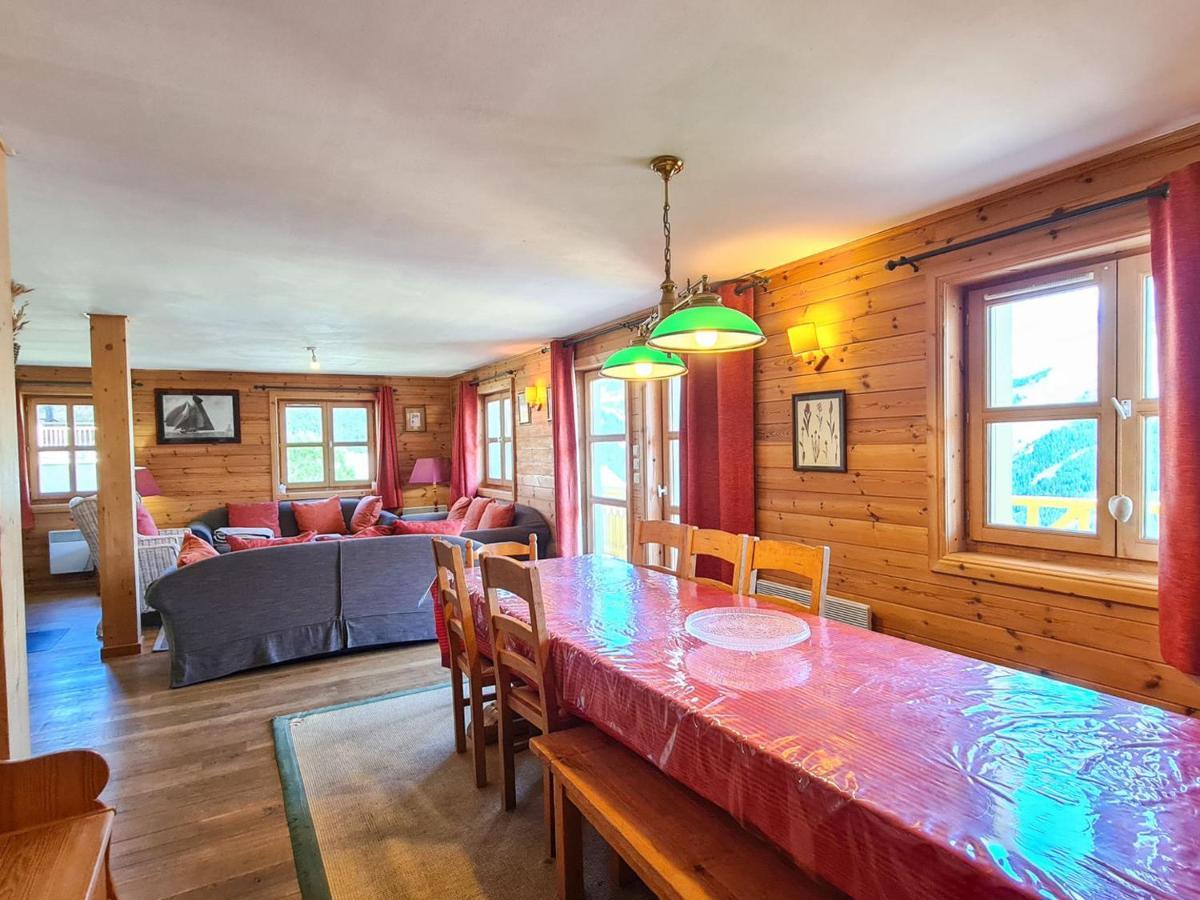 Chalet Spacieux A Flaine Avec Sauna, Cheminee Et Balcon - 6 Chambres, Proche Des Pistes - Fr-1-425-4 Buitenkant foto